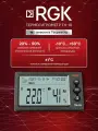 Термогигрометр RGK TH-10, от -10 С до +50 С, 20% - 90%, измеритель температуры и влажности, метеостанция, Госреестр СИ