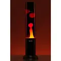 Лава лампа ночник Amperia Tube Оранжевая/Фиолетовая (39 см) Black