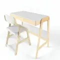 Детский растущий стол Вуди и стул Робин Wood (Комбо Белый/Комбо Белый)