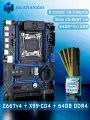Комплект материнская плата Huananzhi X99-CD4 + Xeon 2667 V4 + 64GB DDR4 ECC 4x16GB Black