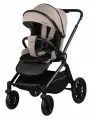 Коляска прогулочная детская Jovola Enigma всесезонная с реверсивным блоком, бежевый