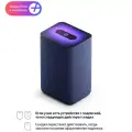 Умная колонка Яндекс Станция 2 с Алисой на YandexGPT, синий кобальт, подписка на 1 год
