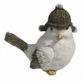 Фигура декоративная Воробей в шапке, 16*9*13.5см KSMR-714190