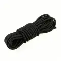 Шнур эластичный 8 мм 30 м, эспандерный, крепежный, полипропиленовый, черный