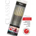 Набор кистей CLASSIC Plein Air щетина (короткая ручка) 6 шт. Круглые