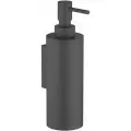 Диспенсер для жидкового мыла к стене SCHEIN черный (9336MB)