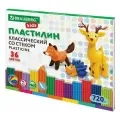2 шт. Пластилин классический BRAUBERG KIDS, 36 цветов, 720 г, стек, высшее качество, 106438