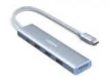 Док-станция/ USB-хаб UGREEN CM478 USB Type-C 3xUSB 3.0 Type-A USB Type-C HDMI 100Вт Голубой 35581 35581