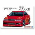 Сборная модель Машинка Aoshima-06132 1/24 Toyota JZX100 MARK II Bnsports modified car model kit