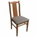 Стул Мебель--24 Гольф-3, цвет бук, обивка ткань рогожка корфу