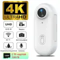 Новая карманная 4K мини экшн-камера магнитная носимая с водонепроницаемой оболочкой,128GB