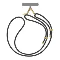 Uniq шнурок на шею для телефона COEHL Laurel Lanyard, цвет: черный