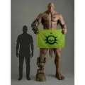 Флаг легиона Гвардия Смерти Космодесант Астартес Вархаммер Warhammer 40000, 90х135 см, на сетке для улицы, для флагштока