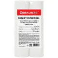 Чековая лента BRAUBERG 112355,  6x6 шт.,1 пачк. белый