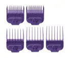 Набор магнитных насадок Andis Magnetic 5-Comb Set 66345, пластик, фиолетовый