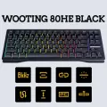 Клавиатура игровая Wooting 80 He, Стандартный стиль, USB, длина кабеля 1,8 м