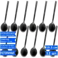 Набор столовых ложек VELERCART Sapporo Black, 19.5 см, черные, 12 шт.