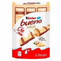 Вафельные батончики Kinder Bueno Whaite, белый шоколад 117 гр, (Германия)