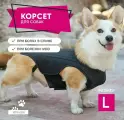 Корсет для спины собаки при болезни межпозвоночных дисков (IVDD). Восстановление и реабилитация домашних животных, обезболивающий пояс для спины. Размер L