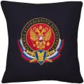 Подушка сувенирная служба безопасности президента России вышитая