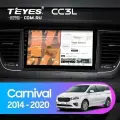 Штатная магнитола Teyes CC3L 4/64 Kia Carnival YP (2014-2021) F1 Тип-В