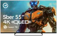 Телевизор Sber SDX-55UQ5236, 55 дюйма, 4K Ultra HD, смарт ТВ, Салют ТВ, черный