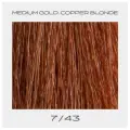 Trinity Colours of Trinity с кератиновым комплексом, 7/43 medium gold copper blonde, 90 мл