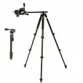 Видео штатив трансформер с горизонтальной колонной с 3D головой 181 см и нагрузкой 20 кг QZSD Q620H
