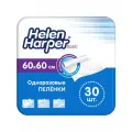 Пеленки одноразовые 60х60 см, 30 шт Helen Harper Basic, впитывающие