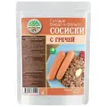 Готовое блюдо Каша гречневая с сосиской 250 г. (Кронидов) 4шт*250гр, 1кг