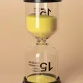 Песочные часы Happy time, на 15 минут, 4 х 11 см