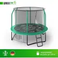 Батут UNIX Line SUPREME GAME 8 ft (green) UNIXLINE, диаметр 244 см