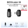 BOYA mini Беспроводной петличный микрофон, 16-Lightning-Gift
