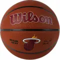 Мяч баскетбольный WILSON NBA Mia Heat, WTB3100XBMIA, р.7