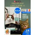 Корм сухой live clear для кошек 1 + , 2 шт 1.4 кг от аллергии