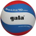 Волейбольный мяч Gala Pro-Line 10 белый/синий/красный, размер 5