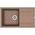 Накладная кухонная мойка 51х86см, FLORENTINA Липси-860, матовое коричневый