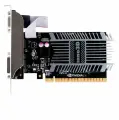 Видеокарта Inno3D GeForce GT 710 Silent LP (N710-1SDV-E3BX) - PCI Express 2.0, 2 ГБ, GDDR3, 64 бит, VGA (D-Sub), DVI-D, HDMI