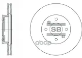 Диск тормозной (Спереди) Kia Rio 05-11 / Hyundai Accent 06-11 / i20 08-12 Sangsin brake арт. SD2028
