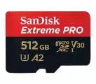 Карта памяти SanDisk MicroSDXC 512GB Extreme Pro UHS-I A2 V30 U3 200/140MB/s + SD-адаптер