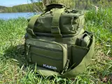 Рыболовная сумка KAIDA TP21, зелёная, 45x22x32 см, водонепроницаемая