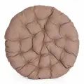 Садовая подушка для кресла TetChair Papasan экошерсть, коричневый