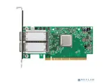 Сетевая карта сетевая карта/ ConnectX®-5 EN network interface card, 100GbE dual-port QSFP28, PCIe3.0 x16, tall bracket, SR-IOV, TCP/UDP, MPLS, VxLAN, NVGRE, GENEVE, Open VSwitch (OVS) offload, iSER, NFS RDMA, SMB Direct, NVMe over Fabric, RAID offload, T