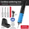 Беспроводной паяльник LUXIANZI 8-10Вт, LXZ924028E