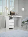 Компьютерный стол Витто-47, белый, ЛДСП, с полками и ящиками