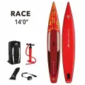 Надувная SUP-доска Aqua Marina RACE 14' (427х69х15 см) / Гоночный сапборд для скоростного катания
