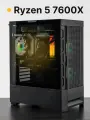 Игровой системный блок ProMidHWater2838: Ryzen 5 7600X, DDR5 32Gb, SSD 2Tb, RTX 5060, 600W, AirB, Windows 11 Pro
