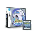 Игровые картриджи серии Pokemon NDS, карта для игровой консоли, одна карта, черная в штучной упаковке, Pokémon Soul, серебристая, американская версия, английская игра, A2 Soul Silver