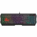 Клавиатура A4Tech Bloody B140N черный USB Multimedia for gamer LED (B140N)
