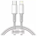 Кабель для зарядки iP Lightning to Type-C PD 20W Baseus CATLGD-02 1м белый